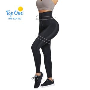 Top One Cintura alta Control de barriga Levantamiento de glúteos Deporte Fitness Entrenador de cintura Corsé Leggings Gimnasio Yoga Invierno Sauna Pantalones de chándal - Product Image 1