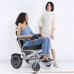 הזול חולים מתקפל חשמלי גלגל כיסא מחיר lheavy החובה כוח כיסא גלגלים עם 12 אינץ כיסא גלגלים גלגל - Product Image 2