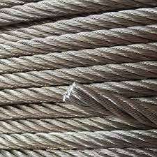 Fune in Acciaio Zincato 6x19 IWR Non Rotante per Gru, Cavo di Sollevamento ad Alta Resistenza Anti-Torsione per Edilizia ed Ascensori - Product Image 4