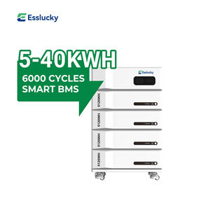 Système solaire hors réseau extensible OEM 48V 15kWh Batterie 300Ah 100A IP65 Empilable - Product Image 6