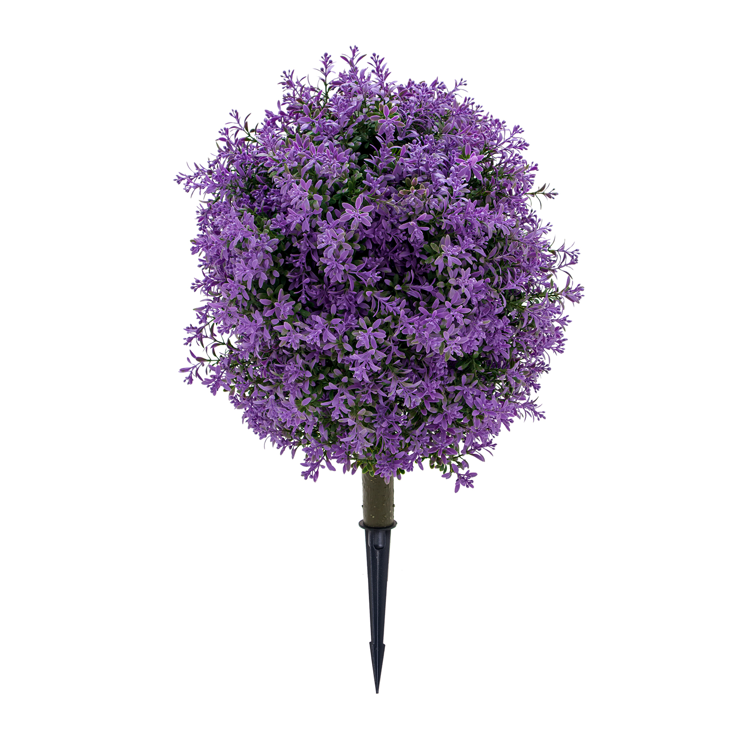 Arbre sur piquet violet