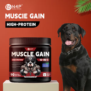 שריר יואן לחיות מחמד להשיג לועס רך טבליות אבקת שרירים פיתוח & התאוששות עבור כל הכלבים גוף בניית תוסף תזונה המונית - Product Image 2