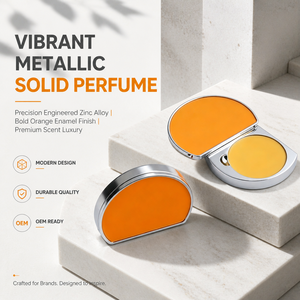 Étui à parfum solide HKH avec couvercle coulissant, emballage métallique léger pour les marques de parfums nomades, étiquette privée personnalisée - Product Image 3