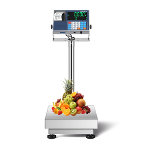 Veidt Wägeplattform aus robustem Edelstahl, 40 kg, LCD-Anzeige, OIML-zertifiziert, digitale Anzeige für die Lebensmittelverarbeitung - Product Image 6