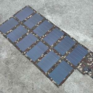 סיגים פאנל סולארי מתקפל 7w 60w 48w 24w 24w מותאם אישית oem סוג מחבר - Product Image 1