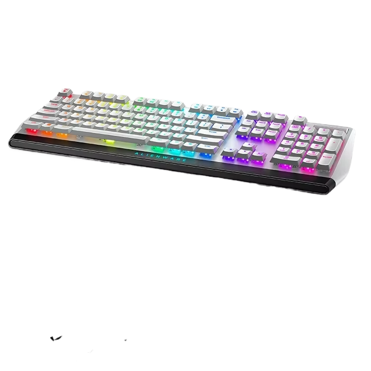 For AW510K USB Wired RGB Mechanical Keyboard Black/White Gaming