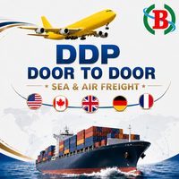 Dédouanement gratuit Transitaire FBA DDP de Chine Shenzhen Agent maritime vers le Royaume-Uni, les États-Unis, le Canada, la France, l'Allemagne Porte-à-porte