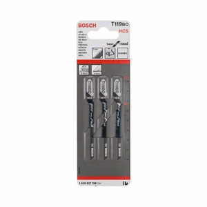 Per BOSCH T 119 BO lame per seghetto in legno 2608630310 acciaio ad alta velocità saldato ad alta frequenza con finitura in nitruro - Product Image 3