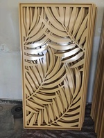 Panel Divisor de Acero Corten para Exteriores, Malla de Cercado, Pantalla de Privacidad, Resistente a la Intemperie, Fácil de Instalar para Jardines de Pared