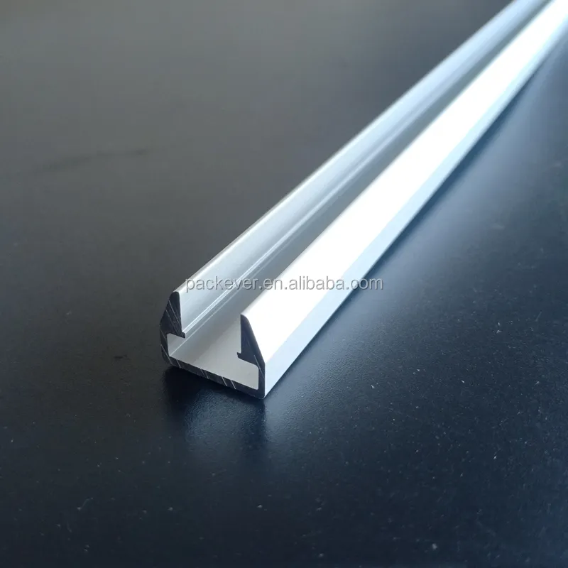 Wall montiert aluminium <span class=keywords><strong>extrusion</strong></span> kanal für 12mm PCB led streifen und 7.8mm breite glas