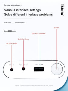 Banco de energía de CC de 20800mAh de alta capacidad con cargadores portátiles de aleación de aluminio de salida 1A diferentes dispositivos 20V voltaje ajustable - Product Image 6