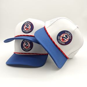 Gorra de Béisbol Deportiva Personalizable con Orificios Cortados con Láser, Tela de Poliéster/Algodón, Cierre Trasero Ajustable - Product Image 6