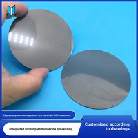 Disques en céramique de zircone noire sur mesure, plaquettes ultra-minces, feuilles circulaires résistantes aux hautes températures, Chine