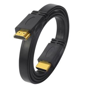 Cavo <span class=keywords><strong>Hdmi</strong></span> Ultra sottile di alta qualità cavo piatto sottile nastro <span class=keywords><strong>Hdmi</strong></span> cavo piatto Hdmied 1m 2m 3m 5m 10m 40m 50m 60m 80m 90m PVC nero - Product Image 4