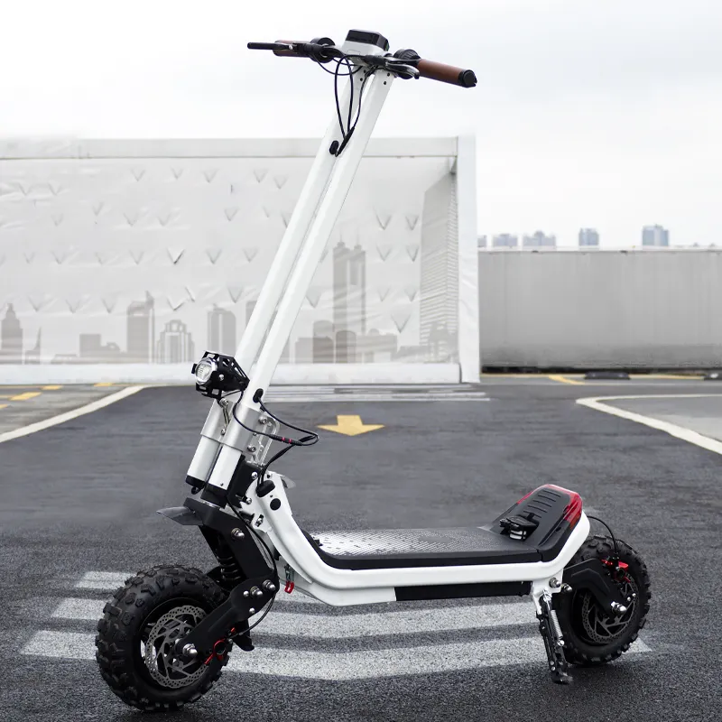 2024 armazém da ue scooter elétrico de alta velocidade todo terreno telectric com pneu off road auto-selo 11 ''