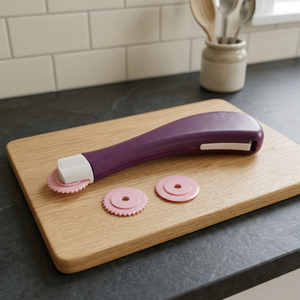 AA0222 <b>Plastic</b> Tracing <b>wheel</b> | <b>Plastic</b> Tracing <b>Wheel</b> With Pink Gear Attachments For Quilting Durable Design - Product Image 2