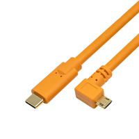 Kabel Pemindah Data Wenlian Tipe-C ke Micro USB untuk Kamera Mirrorless A7m2/a6400/a7r2 ke Komputer