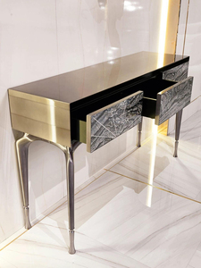 Table en Agate Naturelle Stabilisée Faite à la Main de Luxe Moderne Italienne pour Restaurant et Villa - Product Image 5