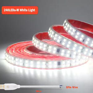 220V LED Strip Light Waterproof 240 LEDs/m <b>White</b> Natural Warm 2835 Flexible LED Strip Lights with IC Diode <b>Tape</b> Adhesive - Product Image 3