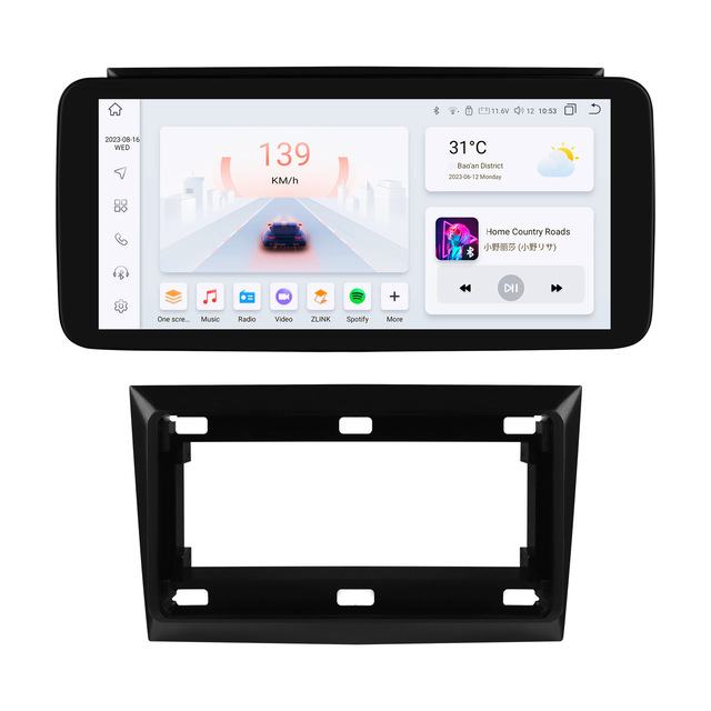 10.33inch Wireless CarPlay GPS Android Navigation System Dashboard Placement for 03-06 Opel Corsa Astra USB Connection 1 Year