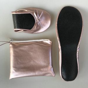 Ballerines roses tendance pour femmes, chaussures confortables pour la mariée et les invitées - Product Image 2
