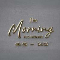 Lettres en acier inoxydable peintes sur mesure, logo 3D non lumineux pour salon de beauté, spa, barbershop, décoration murale de réception