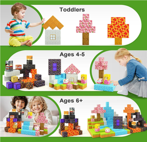 ตัวต่อแม่เหล็ก 100 ชิ้น ชุด Hell Portal ของเล่นพลาสติก เสริมสร้างพัฒนาการด้านความคิดสร้างสรรค์ สำหรับเด็กอายุ 14 ปีขึ้นไป สำหรับเล่น<span class=keywords><strong>เกม</strong></span> - Product Image 5