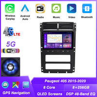 Autoradio Android pour Peugeot 405 2015-2020 Partner Citroen Berlingo 2010-2016 Screen Multimedia Car Player