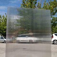 Plaques de polycarbonate transparentes pour toiture, 6 mm, 8 mm, 10 mm, 12 mm, différentes tailles, plaques alvéolaires en PC