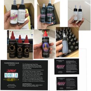 Chất Lượng Dệt Liên Kết Keo/Liên Kết Keo Cho Phần Mở Rộng Tóc Màu Đen Và Trắng Tóc Liên Kết Keo - Product Image 5