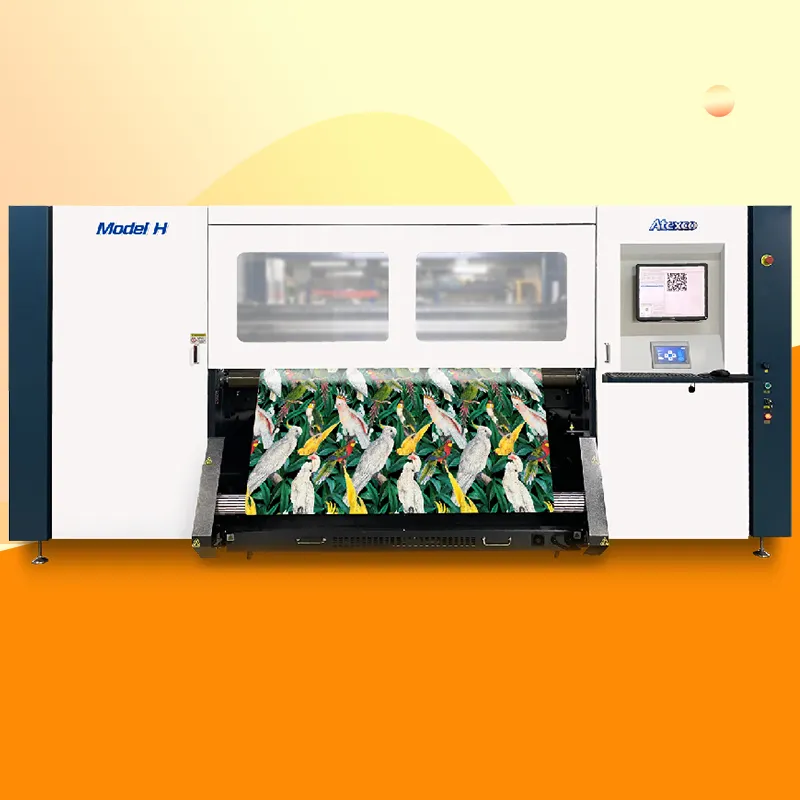 Atexco H 16-cabeça de alta velocidade dye-sublimação impressora digital para impressão de tecido de grande formato