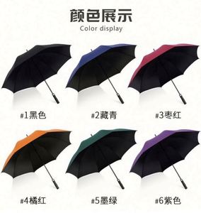 Custom Logo Promotional Cheap Wholesale Luxury Coloured Classic Plastic Semi-Automatic Straight Branded <b>WindProof</b> Business Gifts - Product Image 2