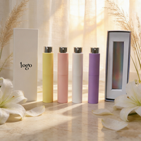 Botol Parfum Mini ABS Kosong Mewah Portabel Isi Ulang 5 ml 8 ml 10 ml dengan Kotak