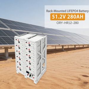 ตู้แบตเตอรี่ GSL ENERGY ORY-HR12-280 172.03กิโลวัตต์ชั่วโมง 280แอมป์ชั่วโมง 51.2โวลต์ แบตเตอรี่ลิเธียมไอรอนฟอสเฟตแรงดันสูง ระบบจัดเก็บพลังงานอุตสาหกรรม - Product Image 3