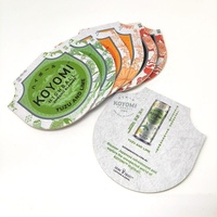 Sous-verres ronds en papier écologiques absorbants avec motif de dessin animé, utilisables comme cadeaux promotionnels par Giftway