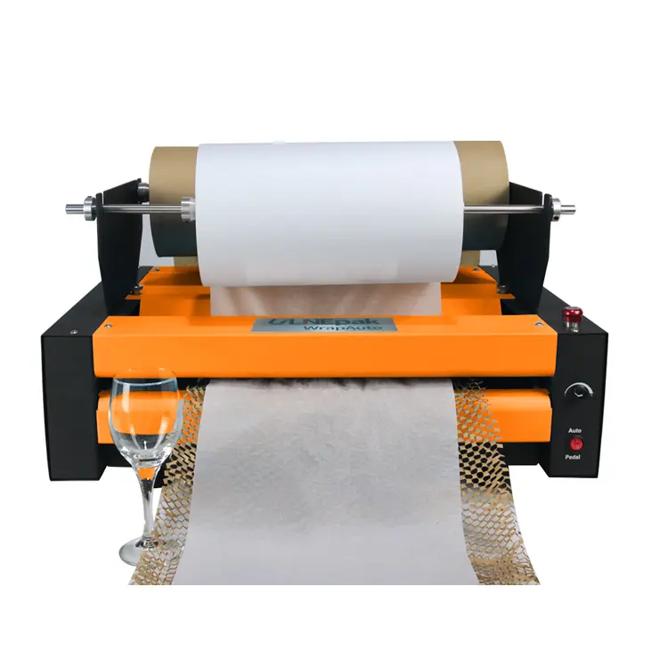 Máquina de cojín de papel Biodegradable, de buena calidad, papel para envolver