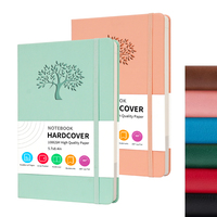 Carnet de notes personnalisé en cuir PU imprimé pour étudiants, fournitures scolaires de voyage
