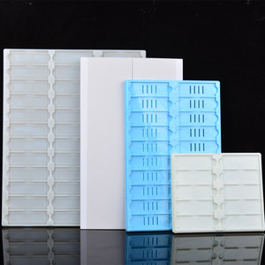 Hongbolai 36-Slide Storage Plate 36plpb <b>Microscope</b> Slide Drying Tray Slicing Board Customizable OEM - Product Image 3