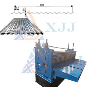 Galvanized Barrel Round Wave Metal Thin Panel Corrugated Metal Sheet <strong>Machine</strong> <strong>Tile</strong> <strong>Making</strong> <strong>Machine</strong> - Product Image 2