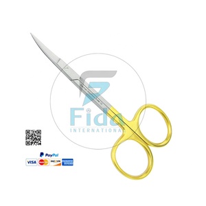Chất lượng hàng đầu rèn Fida quốc tế phẫu thuật <span class=keywords><strong>Iris</strong></span> kéo với lưỡi ngắn thẳng <span class=keywords><strong>11.5</strong></span> <span class=keywords><strong>cm</strong></span> TC phẫu thuật kéo nha khoa - Product Image 1