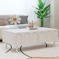 Meuble TV moderne de luxe, meuble TV blanc