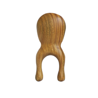 En bois écologique en forme de Y levage du visage grattage du nez bâton de Massage déclencheur de nez outil Guasha masseur méridien des yeux
