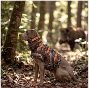 <span class=keywords><strong>Gilet</strong></span> anti-coupure et anti-morsure Hound Armor Hunting Dogo <span class=keywords><strong>pour</strong></span> Pit Bull, tissu <span class=keywords><strong>Kevlar</strong></span> matelassé, toutes saisons - Product Image 6