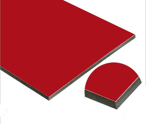 Panneaux ACP certifiés CE 4 mm 1220x2440 mm, panneaux composites en aluminium revêtus de PVDF, revêtement mural extérieur coloré <span class=keywords><strong>pour</strong></span> la décoration des bâtiments - Product Image 6