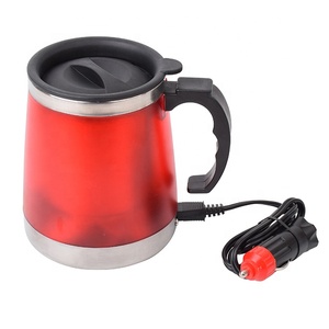 Chauffe-eau électrique pour voiture en acier inoxydable, tasse, bouilloire, prix bas, ml, 12V - Product Image 4