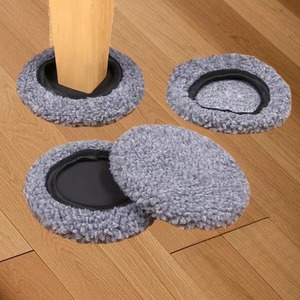 Alfombrilla Deslizante para Interiores, Protecció<span class=keywords><strong>n</strong></span> Antirrayaduras para Piso, Alfombrilla de Terciopelo para Patas de Mesa, Alfombrilla Antideslizante y Reductora de Ruido para Mesa y Silla - Product Image 1