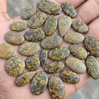 Cabochon Heishi en Jaspe Naturel Fait Main, Pierre Précieuse Naturelle Certifiée pour la Fabrication de Bijoux, Qualité Supérieure