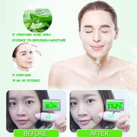 Masque facial en feuille d'aloe vera personnalisé marque privée soin du visage hydratant revitalisant fabriqué à partir de coton à base de plantes