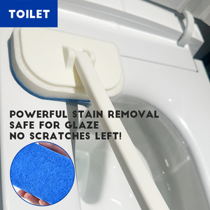 Brosse à éponge multi-usages OKKiHOME <span class=keywords><strong>pour</strong></span> nettoyer les taches dans la cuisine, sur la cuisinière, le four, l'évier, la <span class=keywords><strong>toilette</strong></span>, la douche - Product Image 3