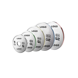 Disques <span class=keywords><strong>de</strong></span> poids en acier galvanisé pour salle <span class=keywords><strong>de</strong></span> sport, disques <span class=keywords><strong>de</strong></span> poids avec barre et pare-chocs pour entraînement <span class=keywords><strong>de</strong></span> force - Product Image 3